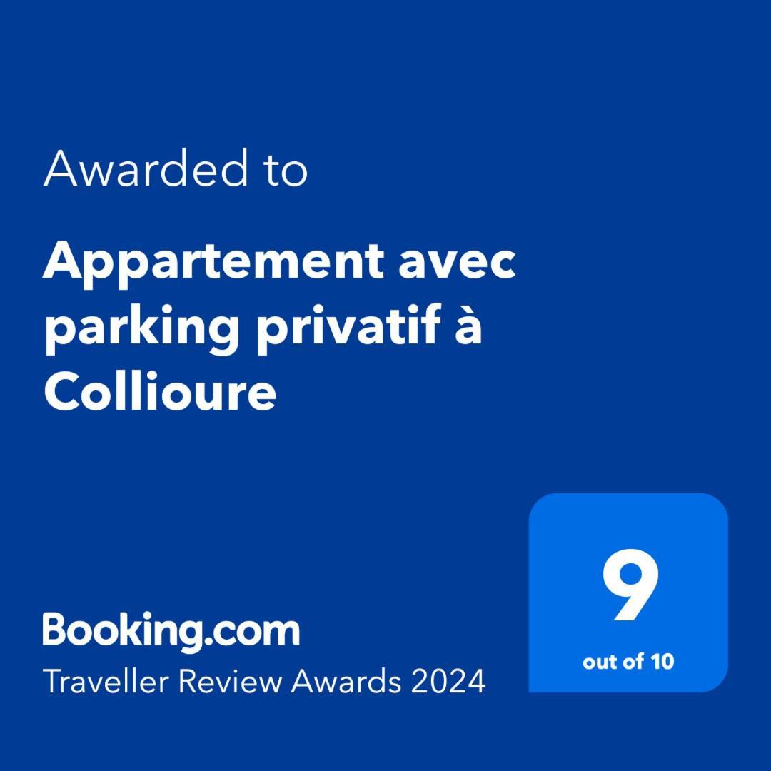 Appartement Avec Parking Privatif A Колліур Екстер'єр фото